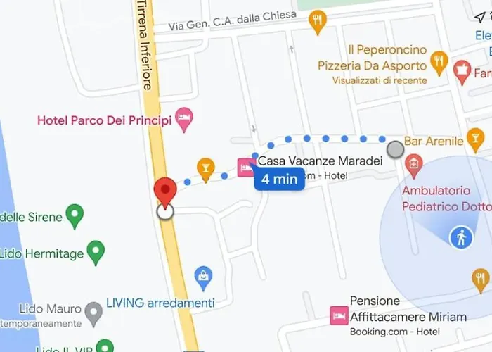 Touring Alojamento de Acomodação e Pequeno-almoço Scalea